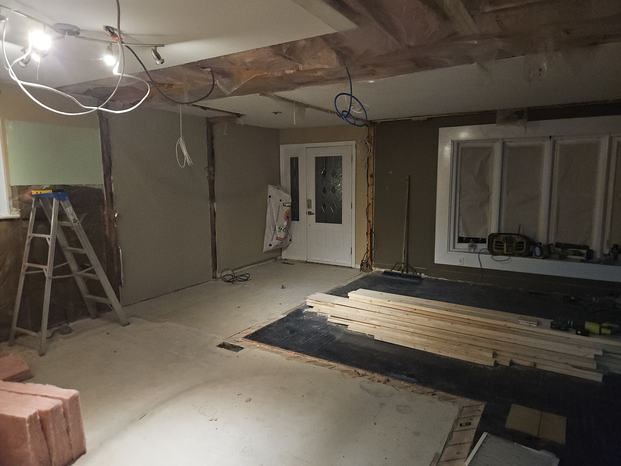 Renovation in progress